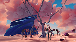 画像ギャラリー No.005のサムネイル画像 / 紙で構成されたペラペラ生物を手助けするパズルゲーム? PS VR専用タイトル「PAPER BEAST」が2020年Q1に発売