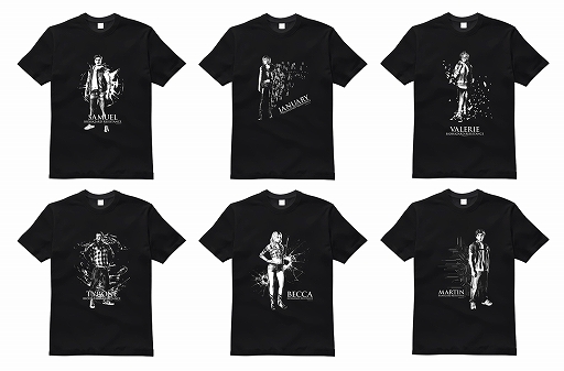 画像ギャラリー No.003のサムネイル画像 / 「BIOHAZARD RE:3」と「BIOHAZARD RE:2」のイーカプコン限定オリジナルTシャツが登場