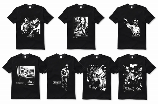 画像ギャラリー No.005のサムネイル画像 / 「BIOHAZARD RE:3」と「BIOHAZARD RE:2」のイーカプコン限定オリジナルTシャツが登場