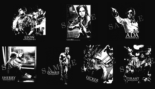 画像ギャラリー No.006のサムネイル画像 / 「BIOHAZARD RE:3」と「BIOHAZARD RE:2」のイーカプコン限定オリジナルTシャツが登場