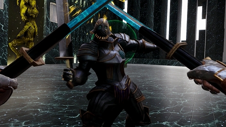 画像ギャラリー No.003のサムネイル画像 / PS VR版「ソード・オブ・ガルガンチュア」の発売日が12月9日に決定。VR空間でのリアルな剣戟がPlayStationに登場