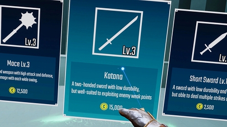 画像ギャラリー No.005のサムネイル画像 / PS VR版「ソード・オブ・ガルガンチュア」の発売日が12月9日に決定。VR空間でのリアルな剣戟がPlayStationに登場