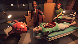画像ギャラリー No.006のサムネイル画像 / クレイジーな手術シム「Surgeon Simulator 2」のゲームプレイトレイラーが公開。4人がかりで患者にアヒルちゃんを入れたりアレをもいだり