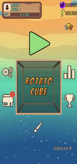 ���������꡼ No.001�Υ���ͥ������ / Ω���Τ򥰥륰��������Android��������������Rotato Cube�פ�Ҳ𤹤�֡ʤۤܡ��������ޥۥ������̿�����2185��