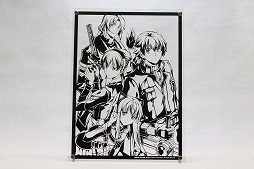 画像ギャラリー No.008のサムネイル画像 / 「軌跡」シリーズの切り絵が6月25日17時に受注販売を開始