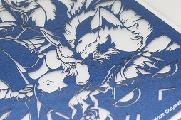 画像ギャラリー No.011のサムネイル画像 / 「軌跡」シリーズの切り絵が6月25日17時に受注販売を開始