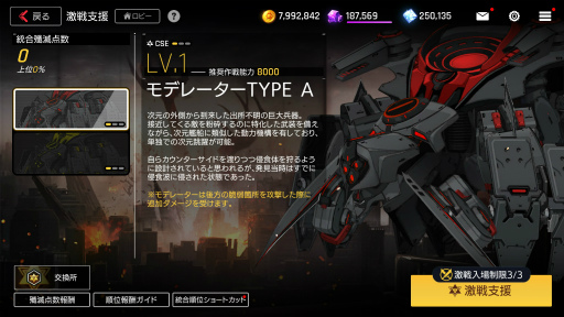 画像ギャラリー No.002のサムネイル画像 / 「COUNTER: SIDE」,新PvEコンテンツ“激戦支援”を実装