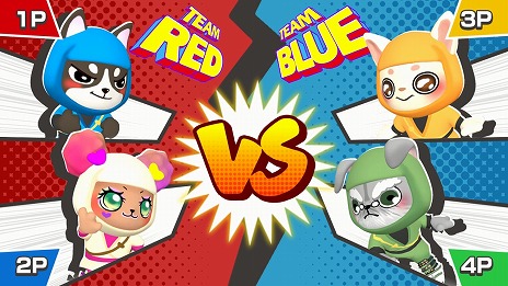 画像ギャラリー No.025のサムネイル画像 / Switch向けDLソフト「ドギーニンジャ 爆熱ストライカーズ!」が12月27日に発売。あらかじめDLで割引価格になる発売記念セールを開催