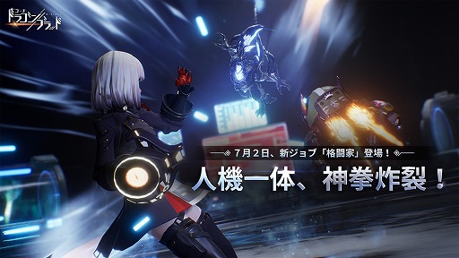コード ドラゴンブラッド に新ジョブ 格闘家 が7月2日に実装 その戦闘スタイルやスキル 特徴などを紹介
