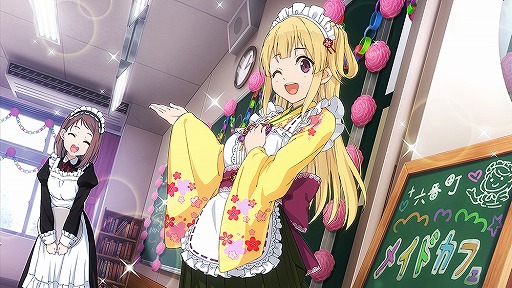 画像ギャラリー No.004のサムネイル画像 / 「22/7 音楽の時間」で文化祭イベントが開催。メイド姿の滝川みうの★3カードが登場