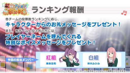 画像ギャラリー No.003のサムネイル画像 / 「22/7 音楽の時間」で紅白イベント“紅白ナナオン歌合戦”が開催中