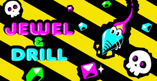 画像ギャラリー No.001のサムネイル画像 / SQOOL,HTML5ゲーム「Jewel And Drill」をリリース