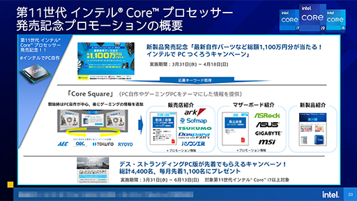 ꡼ No.019Υͥ / IntelǥȥåPC11CoreץåRocket Lake-Sפȯɽ14nmץȤʤ6ǯ֤CPU쿷