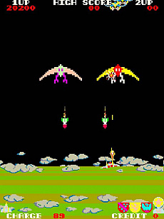 画像ギャラリー No.002のサムネイル画像 / Switch版「アーケードアーカイブス エクセリオン」の配信開始が1月9日に決定。「ハイスコアモード」と「キャラバンモード」を実装