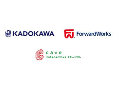 フォワードワークスとKADOKAWAが協業で新作アプリを制作。多数のシューティングゲームを手がけたケイブが開発を担う