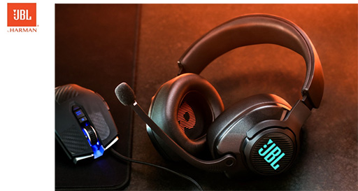 ���������꡼ No.001�Υ���ͥ������ / �С�����륵�饦����б���JBL���إåɥ��åȡ�Quantum 400�פ�����ȯ�䡣���ʥ������ѤΥ���ȥ꡼������Quantum 100�פ�Ʊ����