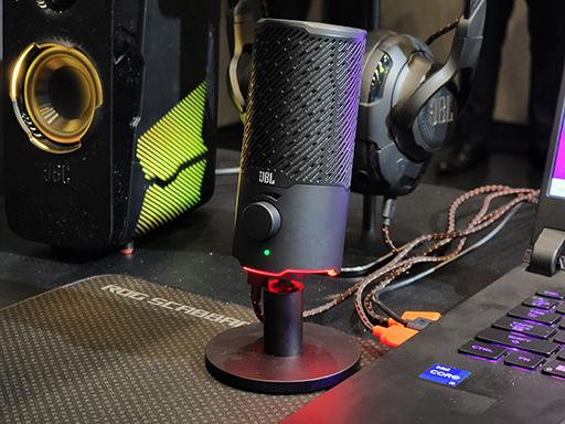 JBL,初のゲーマー向けUSBスタンドマイク「JBL Quantum STREAM」を3月 JBL,初のゲーマー向けUSBスタンドマイク「JBL Quantum STREAM」を3月