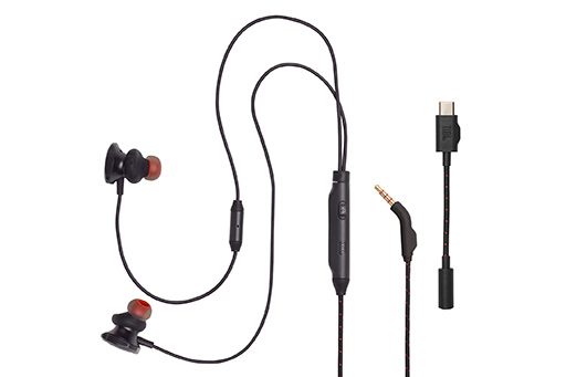 画像ギャラリー No.002のサムネイル画像 / 5000円で買えるゲーマー向けワイヤードイヤフォン「JBL Quantum 50C」が9月26日に発売