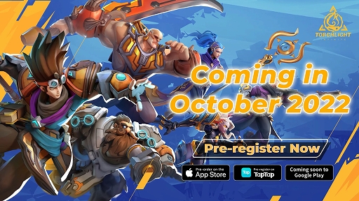 画像ギャラリー No.001のサムネイル画像 / 「Torchlight: Infinite」,2022年10月リリース決定。スマホ向けハック&スラッシュ系のアクションRPG