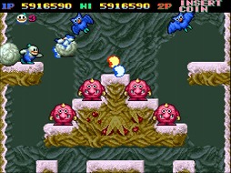 画像ギャラリー No.002のサムネイル画像 / 東亜プランの「スノーブラザーズ」がスマホに登場。「スノーブラザーズ クラシック」が1月22日に配信予定