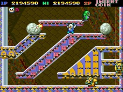 画像ギャラリー No.004のサムネイル画像 / 東亜プランの「スノーブラザーズ」がスマホに登場。「スノーブラザーズ クラシック」が1月22日に配信予定