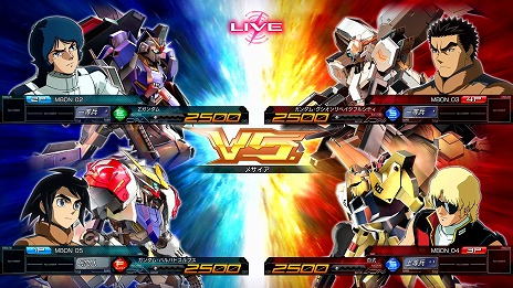 画像ギャラリー No.006のサムネイル画像 / PS4「機動戦士ガンダム EXTREME VS. マキシブーストON」に観戦機能付きの“プレイヤーマッチ アリーナ”を実装するアップデートが配信