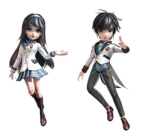 画像ギャラリー No.004のサムネイル画像 / 「あやかしっくレコード」,衣装セット“超人気生徒”が登場。新乗物の“殲滅の星艦”も