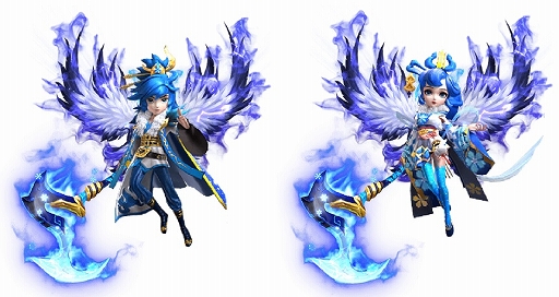 画像ギャラリー No.002のサムネイル画像 / 「あやかしっくレコード」に新衣装セット“蒼桜の賛歌”登場。新式神や復刻衣装も