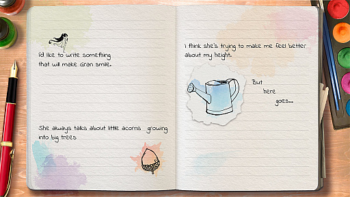 画像ギャラリー No.001のサムネイル画像 / 日記世界を旅するアドベンチャー「Lost Words: Beyond the Page」がリリース。ローンチトレイラーも公開