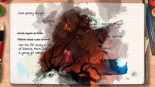 画像ギャラリー No.003のサムネイル画像 / 日記世界を旅するアドベンチャー「Lost Words: Beyond the Page」がリリース。ローンチトレイラーも公開