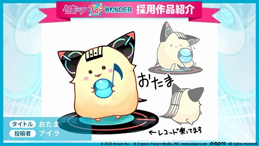 ���������꡼ No.004�Υ���ͥ������ / �ֽ鲻�ߥ� -TAP WONDER-�ס�BGM���ڥåȥǥ�����θ�����Ѻ��ʤ�ȯɽ���鲻�ߥ��Υ���饯�����ӥ��奢���