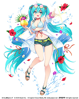 画像ギャラリー No.003のサムネイル画像 / 「初音ミク -TAP WONDER-」,夏の3大アップデート予定が公開
