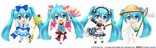 画像ギャラリー No.002のサムネイル画像 / 「初音ミク -TAP WONDER-」,素材を集めて高レアリティのコスチュームを獲得する新機能が登場
