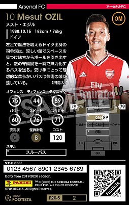 ���������꡼ No.010�Υ���ͥ������ / ��WCCF FOOTISTA 2020����5�Ƥ���Ư���ϡ����ꥫ���ɤΥ饤��ʥåפ�����