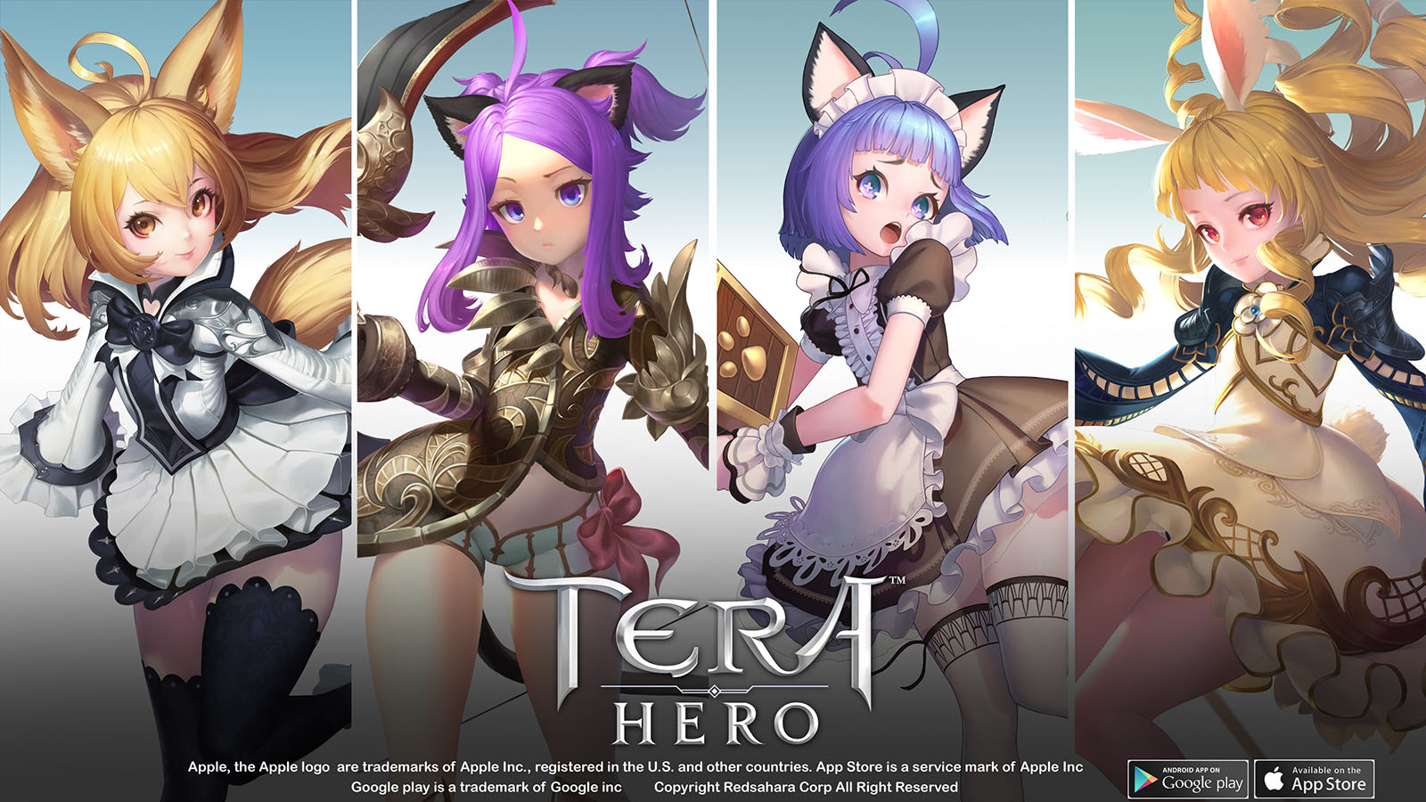 画像集 003 スマホ向けmmorpg Tera Hero に登場するキャラクターのビジュアルが公開