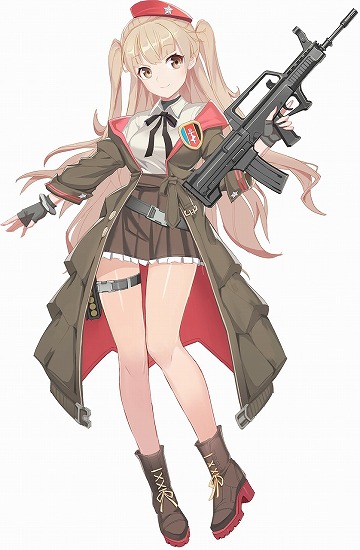 画像ギャラリー No.011のサムネイル画像 / 「プロジェクト・シルバーウイング」に“Famas”や“Galil Ace”など11体の新キャラクターが登場