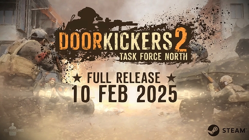 画像ギャラリー No.001のサムネイル画像 / 「Door Kickers 2: Task Force North」,2月10日に正式リリース決定。テロリスト制圧を行う特殊部隊を指揮する見下ろし視点の戦術ゲーム