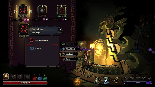 画像ギャラリー No.003のサムネイル画像 / 迷宮探索アクションADV「Curse of the Dead Gods」が2月23日に正式リリースへ。最新トレイラーも公開