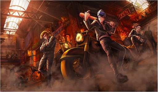 画像ギャラリー No.001のサムネイル画像 / 「TRIBE NINE」,アダチトライブのキャラクターイラストやキャラクターボイスの情報が公開