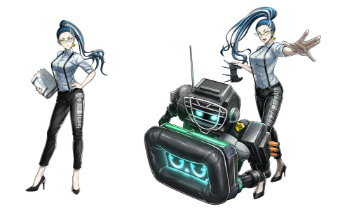 ���������꡼ No.004�Υ���ͥ������ / ��TRIBE NINE�ץ��ʥ���ȥ饤�֤Υ���饯�������󤬸���