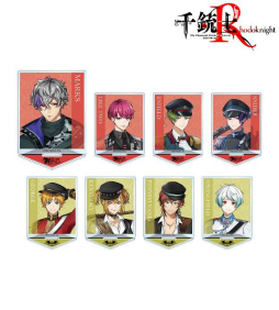 画像ギャラリー No.001のサムネイル画像 / 「千銃士:Rhodoknight」のアクリルスタンド,メタリック缶バッジなどの受注がAMNIBUSでスタート