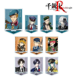 画像ギャラリー No.003のサムネイル画像 / 「千銃士:Rhodoknight」のアクリルスタンド,メタリック缶バッジなどの受注がAMNIBUSでスタート