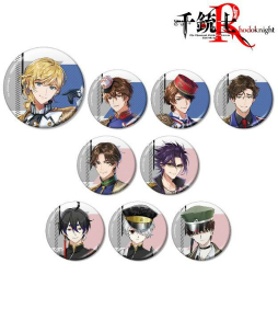 画像ギャラリー No.005のサムネイル画像 / 「千銃士:Rhodoknight」のアクリルスタンド,メタリック缶バッジなどの受注がAMNIBUSでスタート