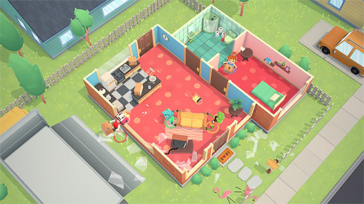 引っ越し をテーマにしたパーティーゲーム Moving Out のps4とswitch向け日本語パッケージ版が4月29日発売へ