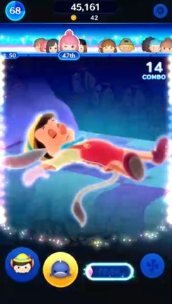 画像ギャラリー No.004のサムネイル画像 / 「ツムツムスタジアム」でツムスタ番付2020が開催。新ツムとして“ピノキオ”のロバ耳ピノキオと正直ジョンが登場