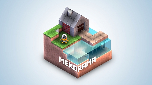 画像ギャラリー No.001のサムネイル画像 / PS4/Switch/Xbox One/PS Vita向けアクションパズル「メコラマ」が3月26日に配信