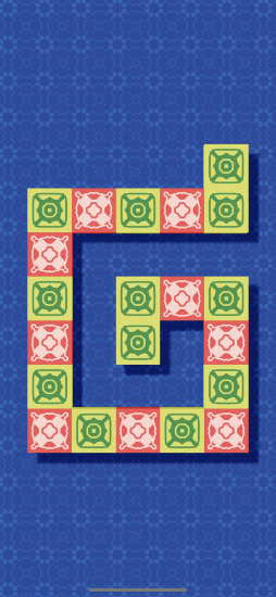 画像ギャラリー No.001のサムネイル画像 / カラフルにつなげて全部消せる? スマホ向けパズル「Tile Snap」を紹介する「(ほぼ)日刊スマホゲーム通信」第2252回