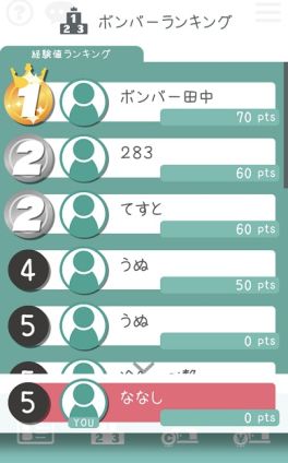 画像ギャラリー No.003のサムネイル画像 / 「やまのてボンバー」に新機能「ランキング」と「コミュニティー」が実装