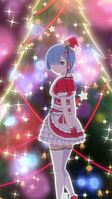 画像ギャラリー No.008のサムネイル画像 / 「リゼロス」にクリスマス衣装をまとったレムらが登場中。シナリオシーンの映像やキャラクターのイラストを一挙掲載