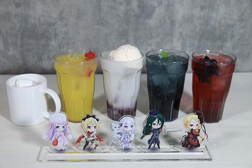 画像集#002のサムネイル/「リゼロス」x「カラオケの鉄人」コラボが開催中。「エミリア」などドリンク試飲レポートを公開